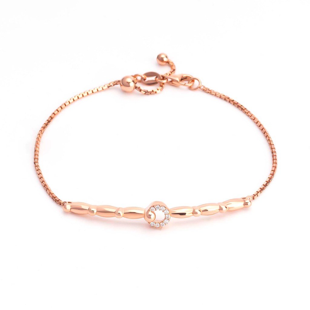 Gelang Serut Emas 7k - Valta Gold Bracelet - Dotsy Collection - Juene Jewelry - Juene