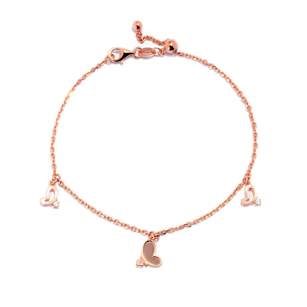 Gelang Serut Emas 8k - Alina Gold Bracelet - Evelina Collection - Juene Jewelry - Juene Jewelry