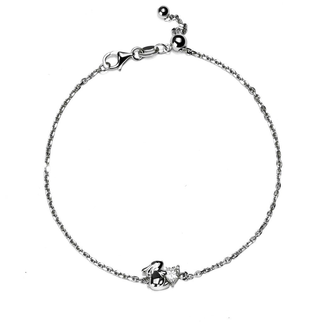 Gelang Serut Emas 8K - Bunny Gold Bracelet - Brianeta Collection - Juene Jewelry - Juene Jewelry