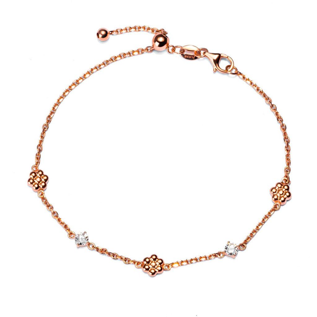 Gelang Serut Emas 8K - Grace Gold Bracelet - Brianeta Collection - Juene Jewelry - Juene Jewelry