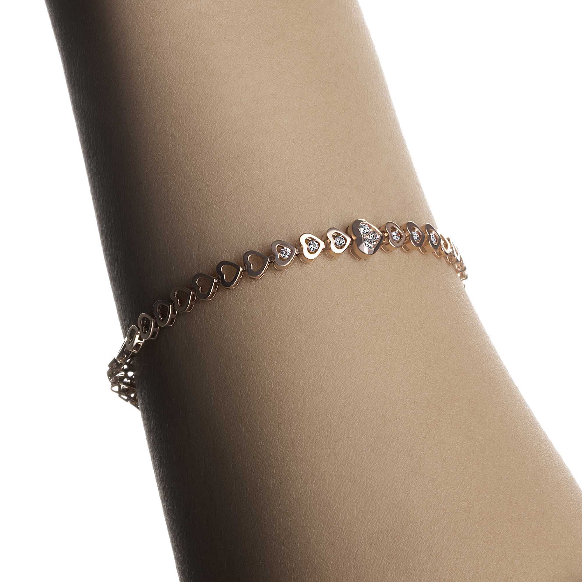 Gelang Serut Emas 8k - Loved Gold Bracelet - Tally Collection - Juene Jewelry - Juene