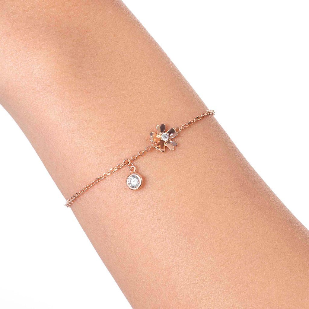 Gelang Serut Emas 8K - Nalaya Gold Bracelet - Brianeta Collection - Juene Jewelry - Juene Jewelry