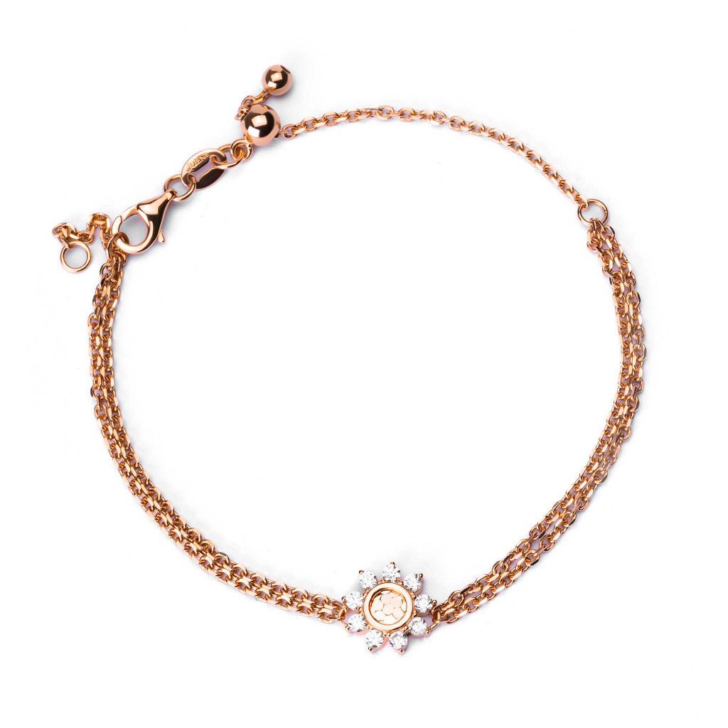Gelang Serut Emas 8k - Sunny Gold Bracelet - Tally Collection - Juene Jewelry - Juene Jewelry