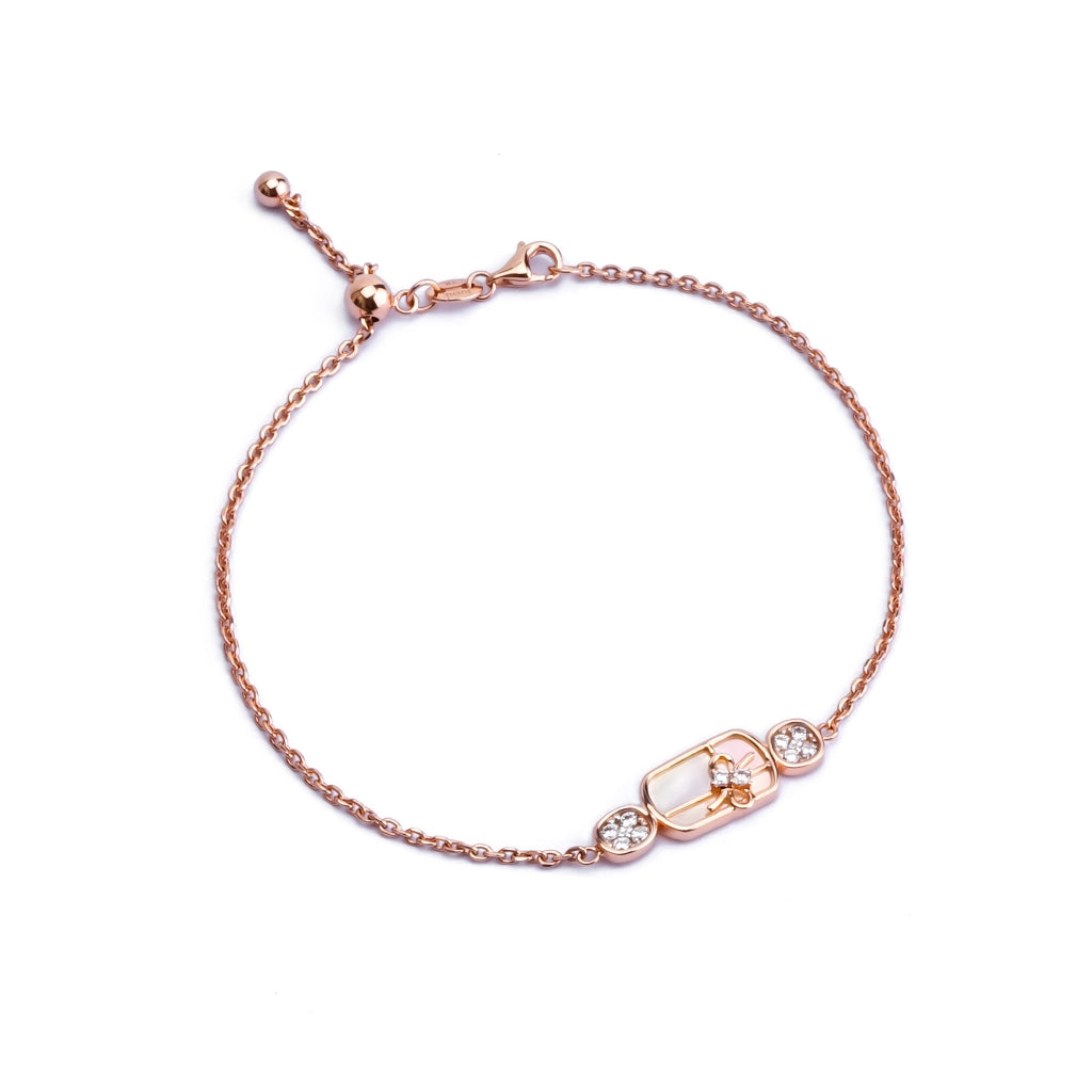 Gelang Serut Emas 8k - Rita Gold Bracelet - Tally Collection - Juene Jewelry