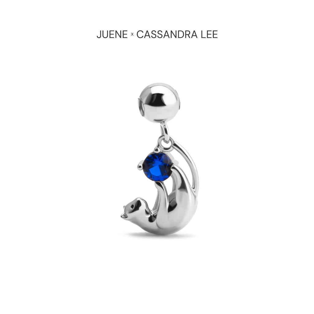 Liontin Emas 7k - Cat Gold Charm - With Love Collection - Cassandra Lee x Juene Jewelry