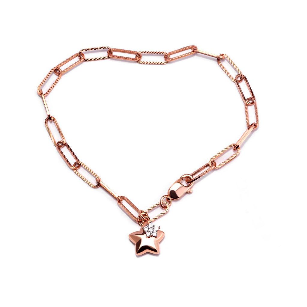 Gelang Serut Emas 8K - Ayla Gold Bracelet - Veya Collection - Juene Jewelry