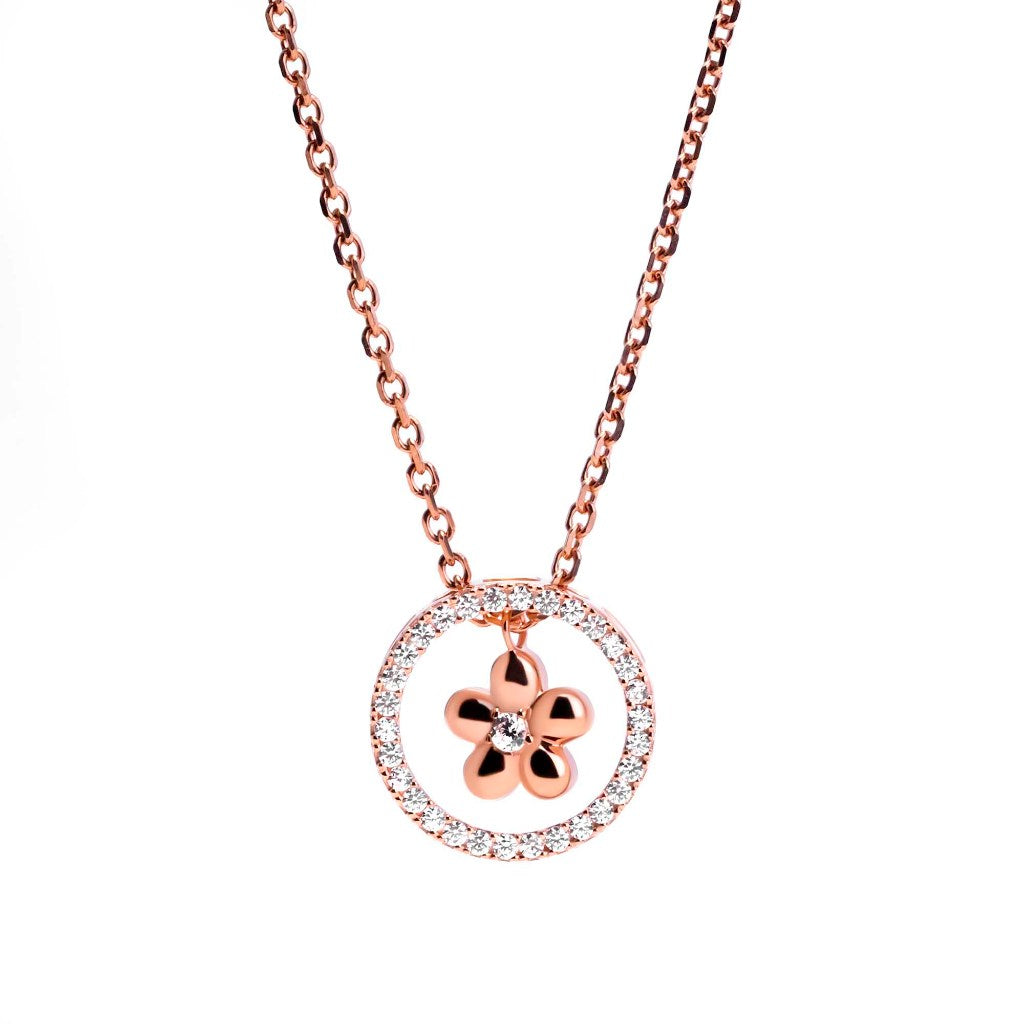 Kalung Serut Emas 8K - Linia Gold Necklace - Veya Collection - Juene Jewelry