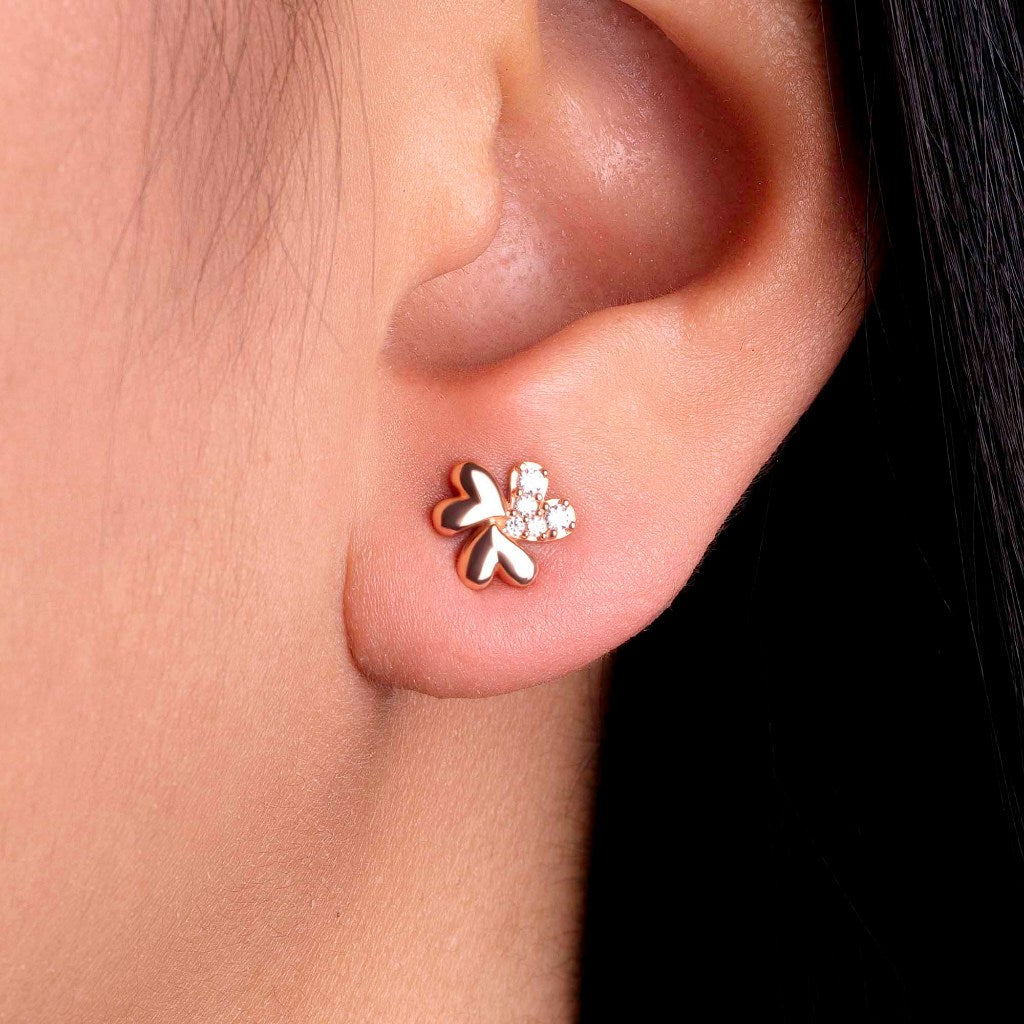 Anting Tusuk Emas 8K - Fia Gold Earring - Savara Collection - Juene Jewelry