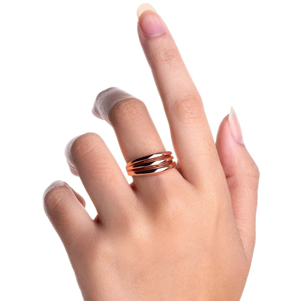Cincin Emas 8K - Bana Gold Ring - Terra Collection - Juene Jewelry