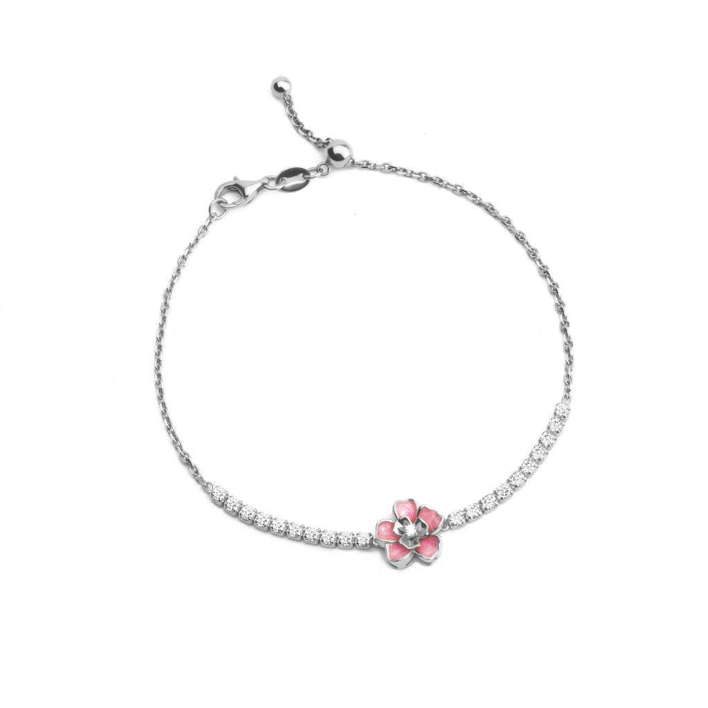 Gelang Emas 7k - Zinia Gold Bracelet - Charlotte Collection - Juene Jewelry