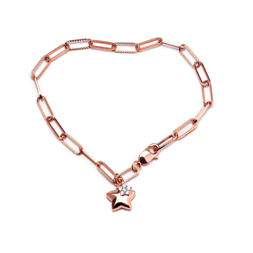 Gelang Serut Emas 8K - Ayla Gold Bracelet - Veya Collection - Juene Jewelry