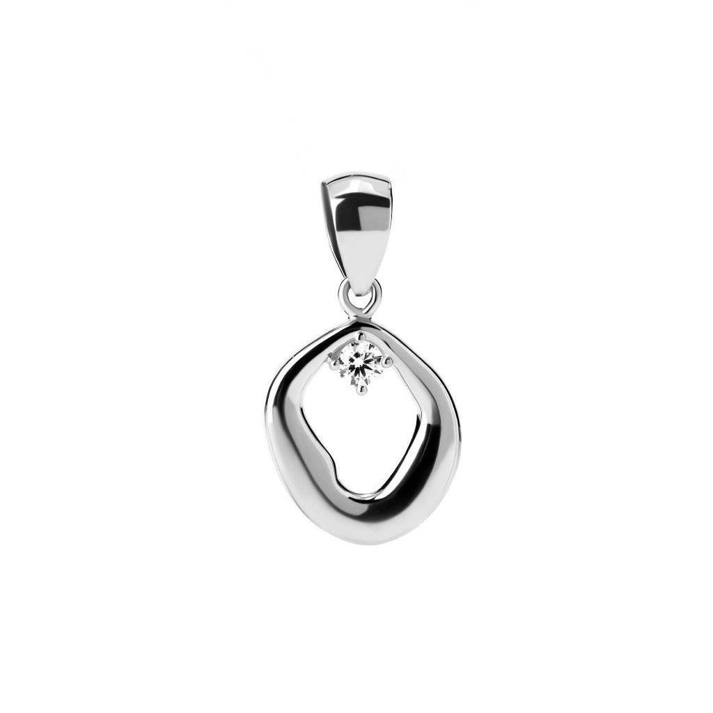 Liontin Emas 8K - Desiree Gold Pendant - Savara Collection - Juene Jewelry
