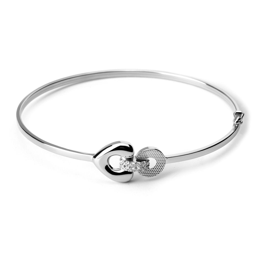 Gelang Emas 8K - Ciela Gold Bangle 03 - Terra Collection - Juene Jewelry