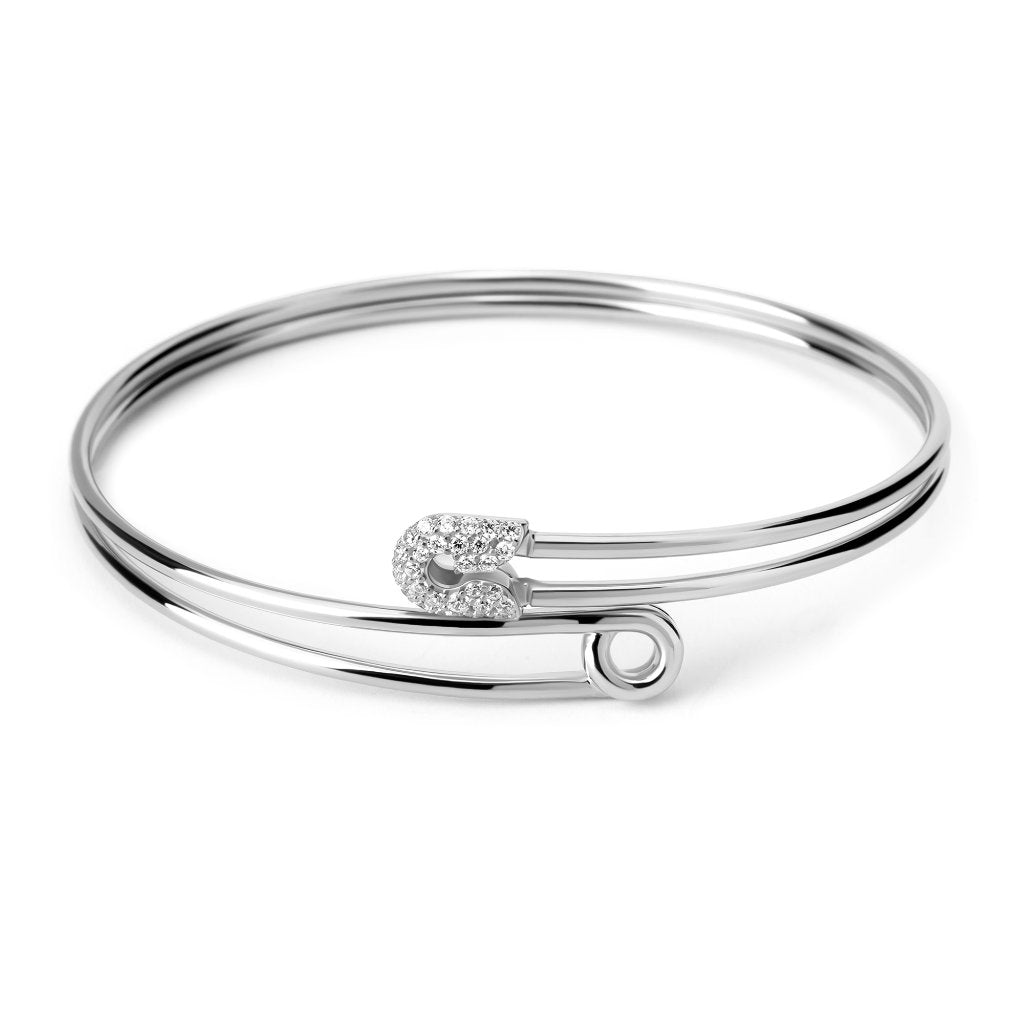 Gelang Emas 8K - Pin Gold Bangle - Terra Collection - Juene Jewelry