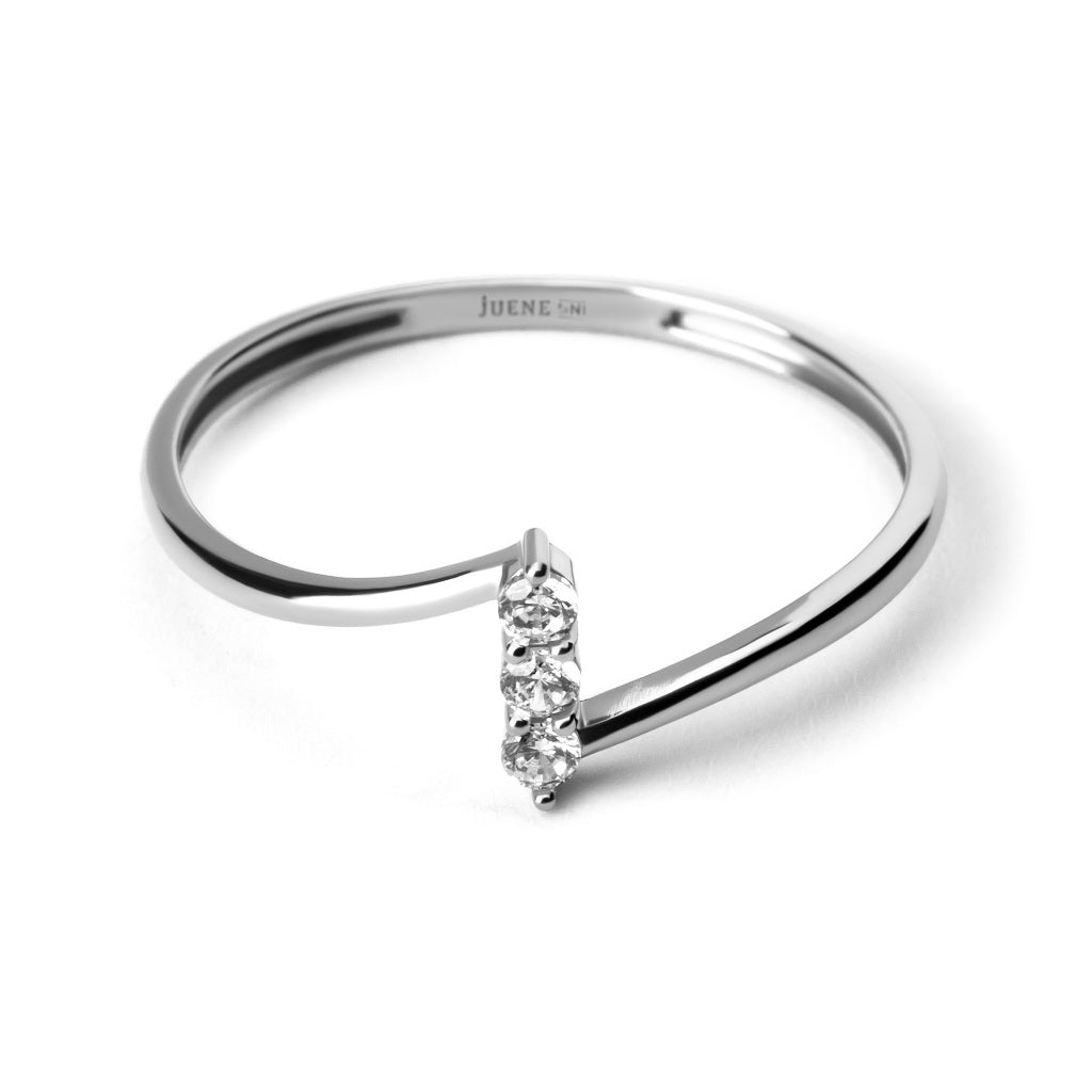 Cincin Emas 8K - Viola Gold Ring 01 - Terra Collection - Juene Jewelry