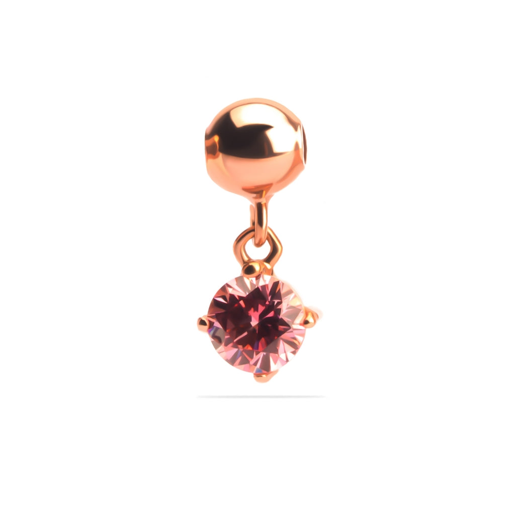 Liontin Emas 7k - Blushing Gold Charm - Luxxe 02 Collection - Juene Jewelry