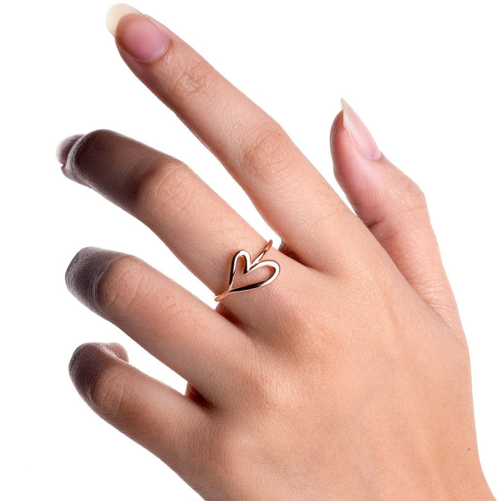 Cincin Emas 8K - Aster Gold Ring - Terra Collection - Juene Jewelry