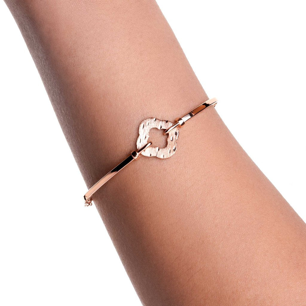 Gelang Emas 8K - Sparla Gold Bangle 01 - Terra Collection - Juene Jewelry