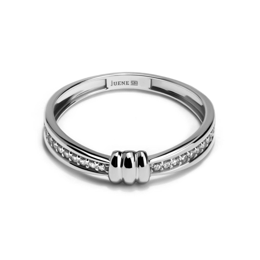 Cincin Emas 8K - Spella Gold Ring - Veya Collection - Juene Jewelry