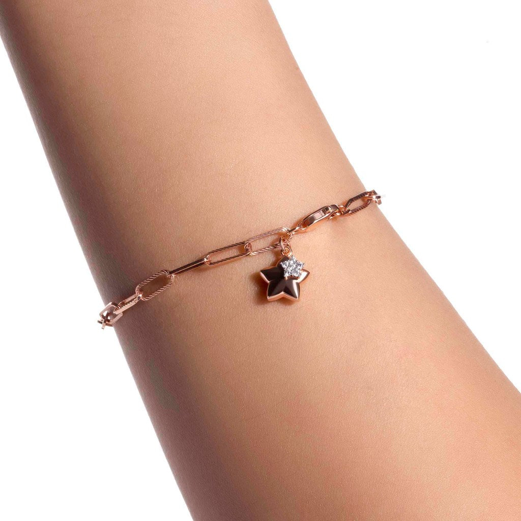 Gelang Serut Emas 8K - Ayla Gold Bracelet - Veya Collection - Juene Jewelry