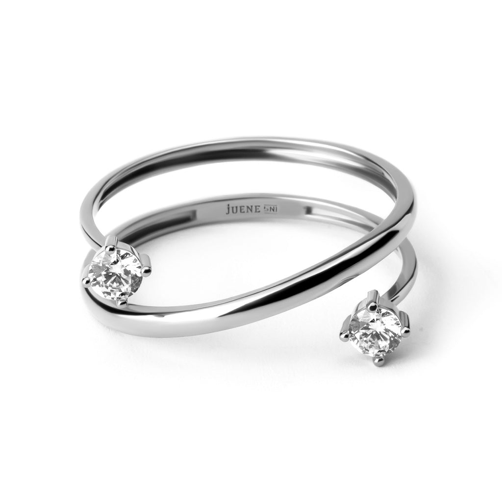 Cincin Emas 8K - Shaza Gold Ring - Terra Collection - Juene Jewelry