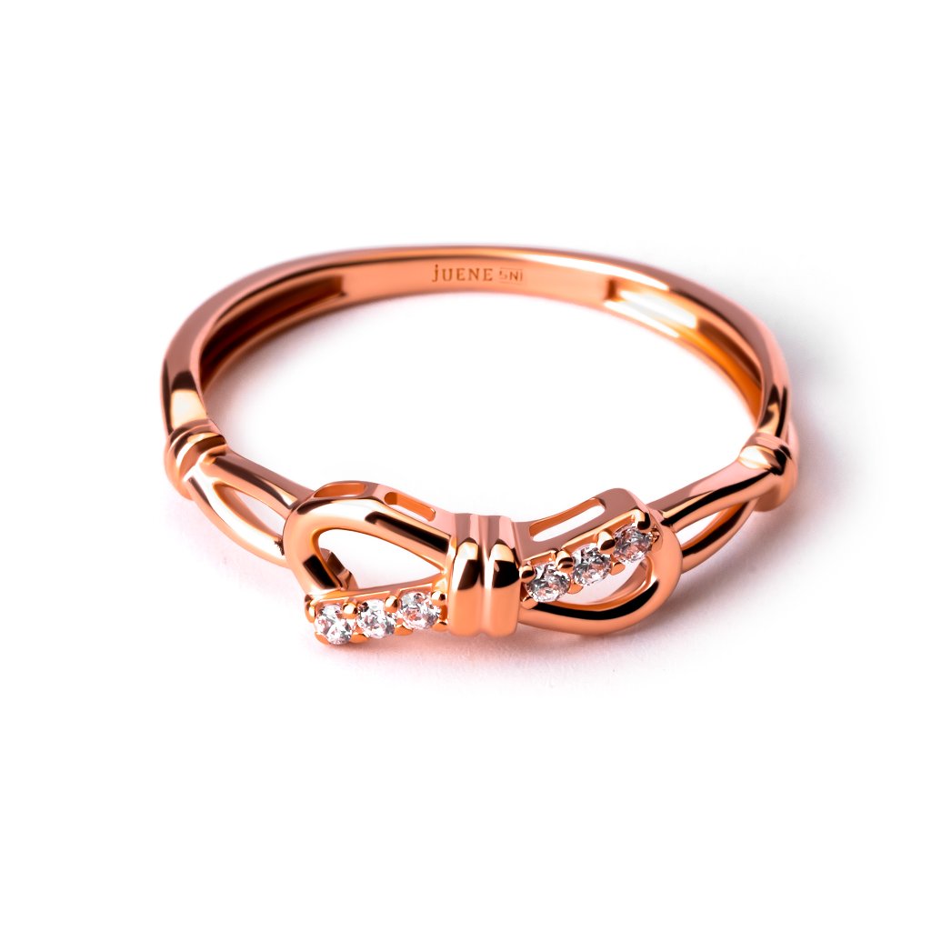 Cincin Emas 8K - Michi Gold Ring 02 - Terra Collection - Juene Jewelry