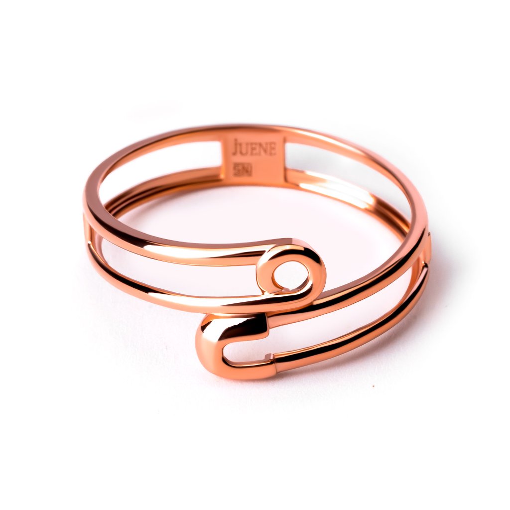 Cincin Emas 8K - Pin Gold Ring 02 - Terra Collection - Juene Jewelry