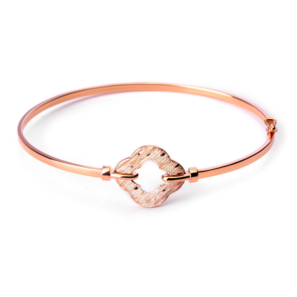 Gelang Emas 8K - Sparla Gold Bangle 01 - Terra Collection - Juene Jewelry