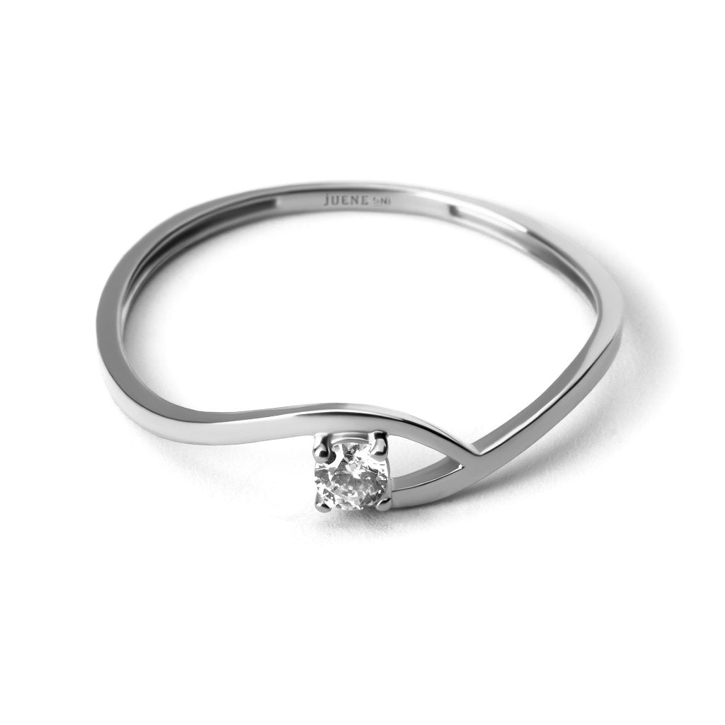 Cincin Emas 8K - Xena Gold Ring 03 - Terra Collection - Juene Jewelry