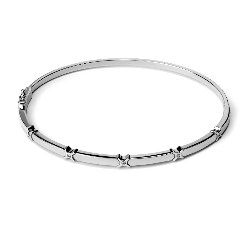 Gelang Emas 8K - Indie Gold Bangle - Carta Collection - Juene Jewelry