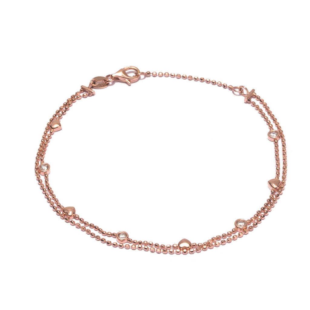 Gelang Emas 7k - Syara Gold Bracelet - Luxxe 03 Collection - Juene Jewelry