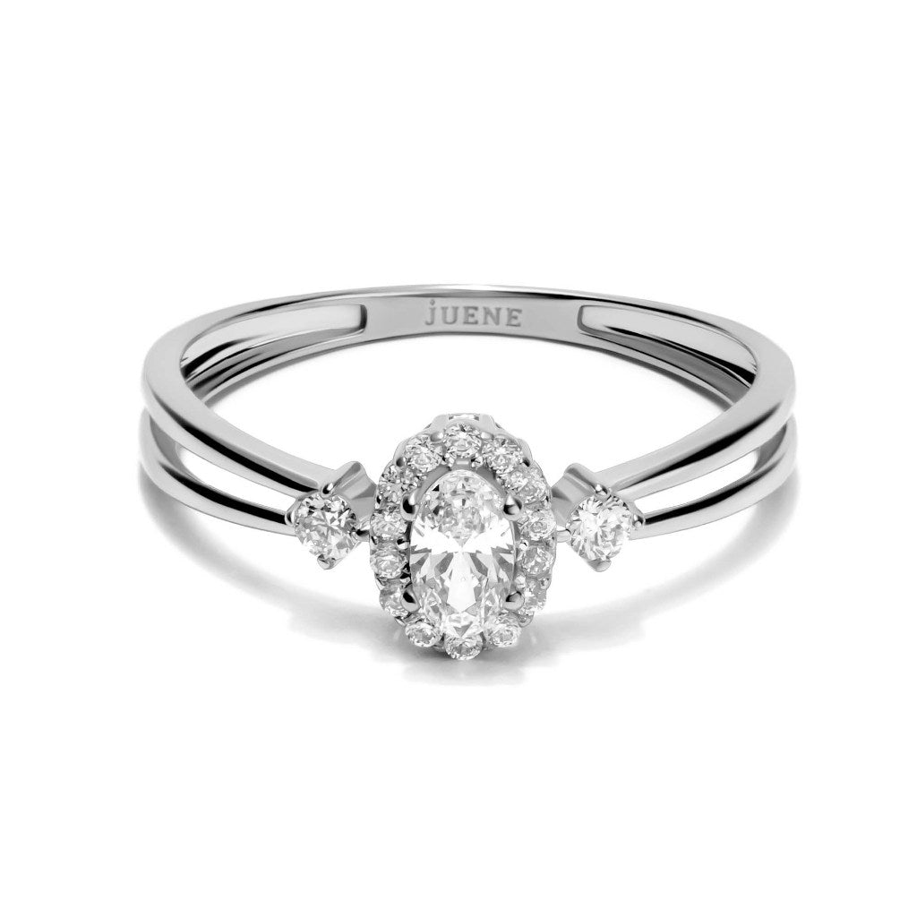 Cincin Emas 8k - Maza Gold Ring - Tally Collection - Juene Jewelry