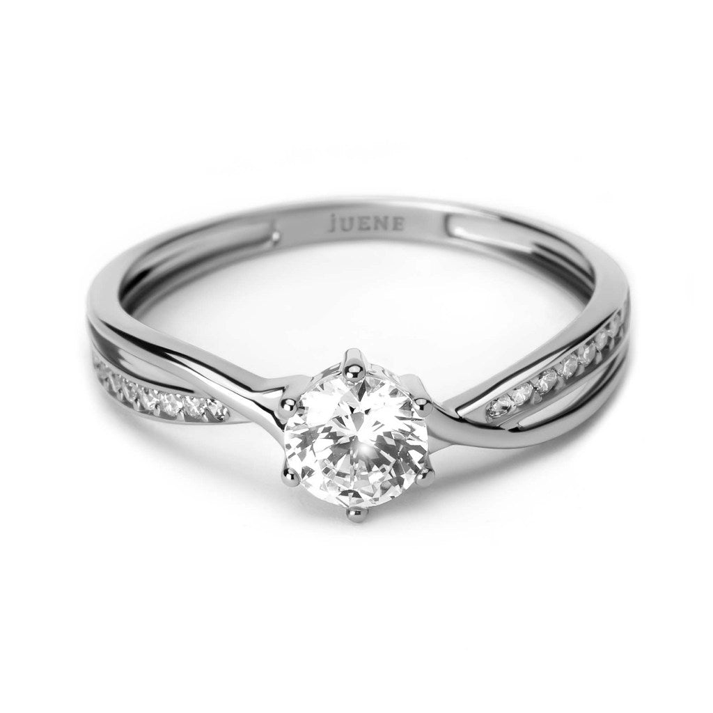 Cincin Emas 8k - Ciara Gold Ring - Tally Collection - Juene Jewelry