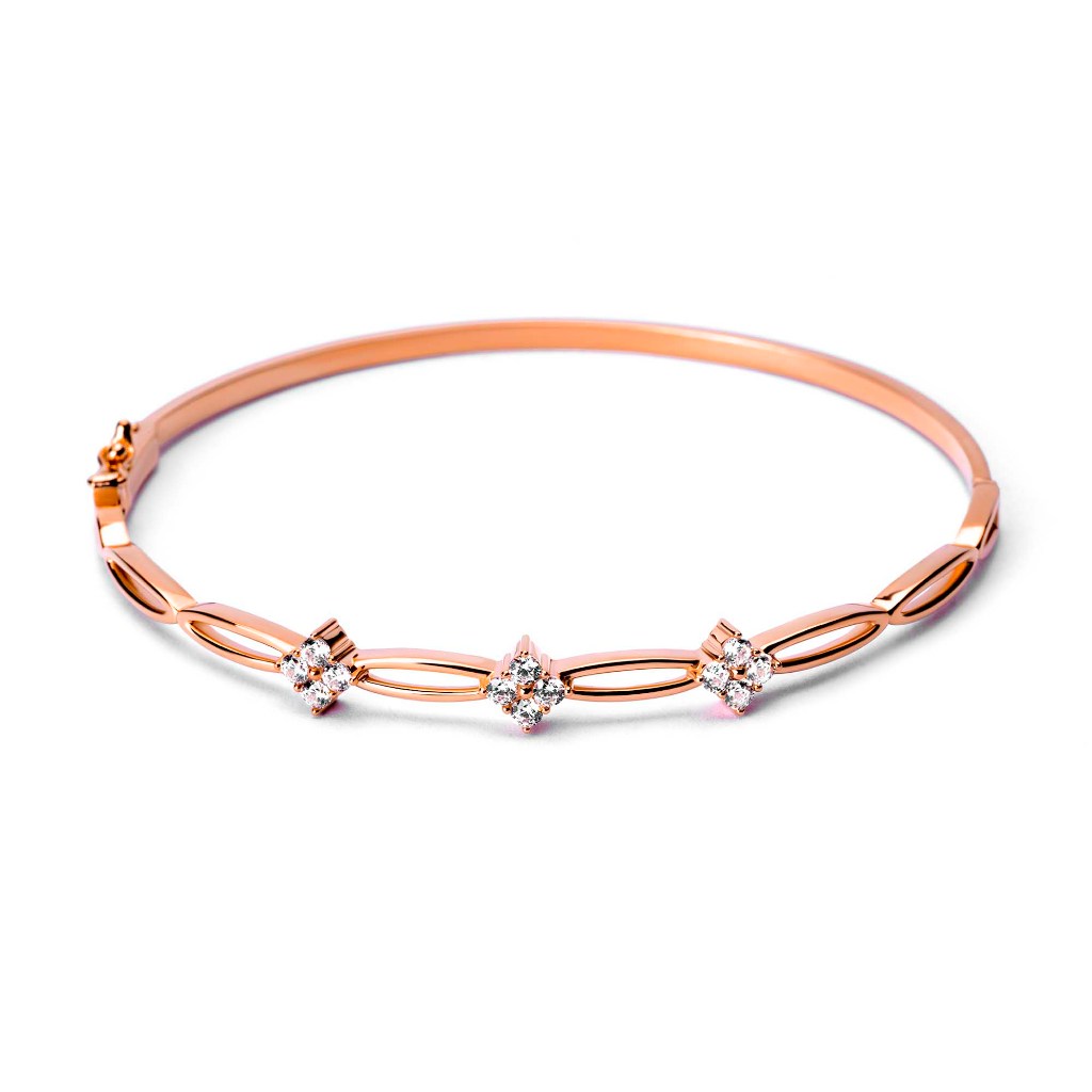 Gelang Emas 8k - Mana Gold Bangle - Tally Collection - Juene Jewelry