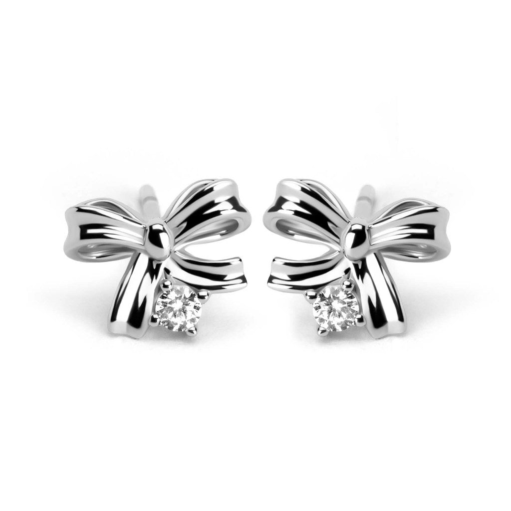 Anting Stud Emas 8k - Rane Gold Earring - Tally Collection - Juene Jewelry