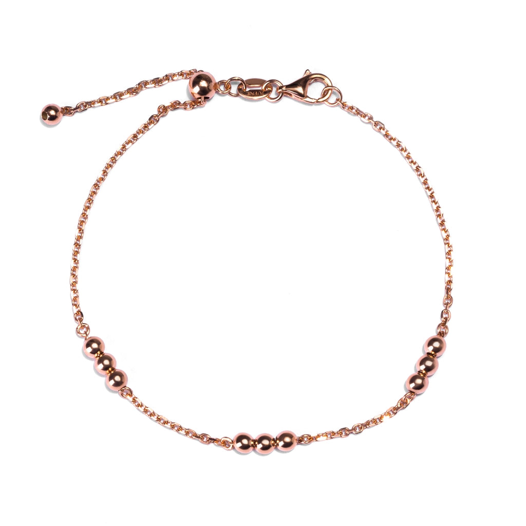 Gelang Serut Emas 8k - Zoey Gold Bracelet - Fiora Collection - Juene Jewelry