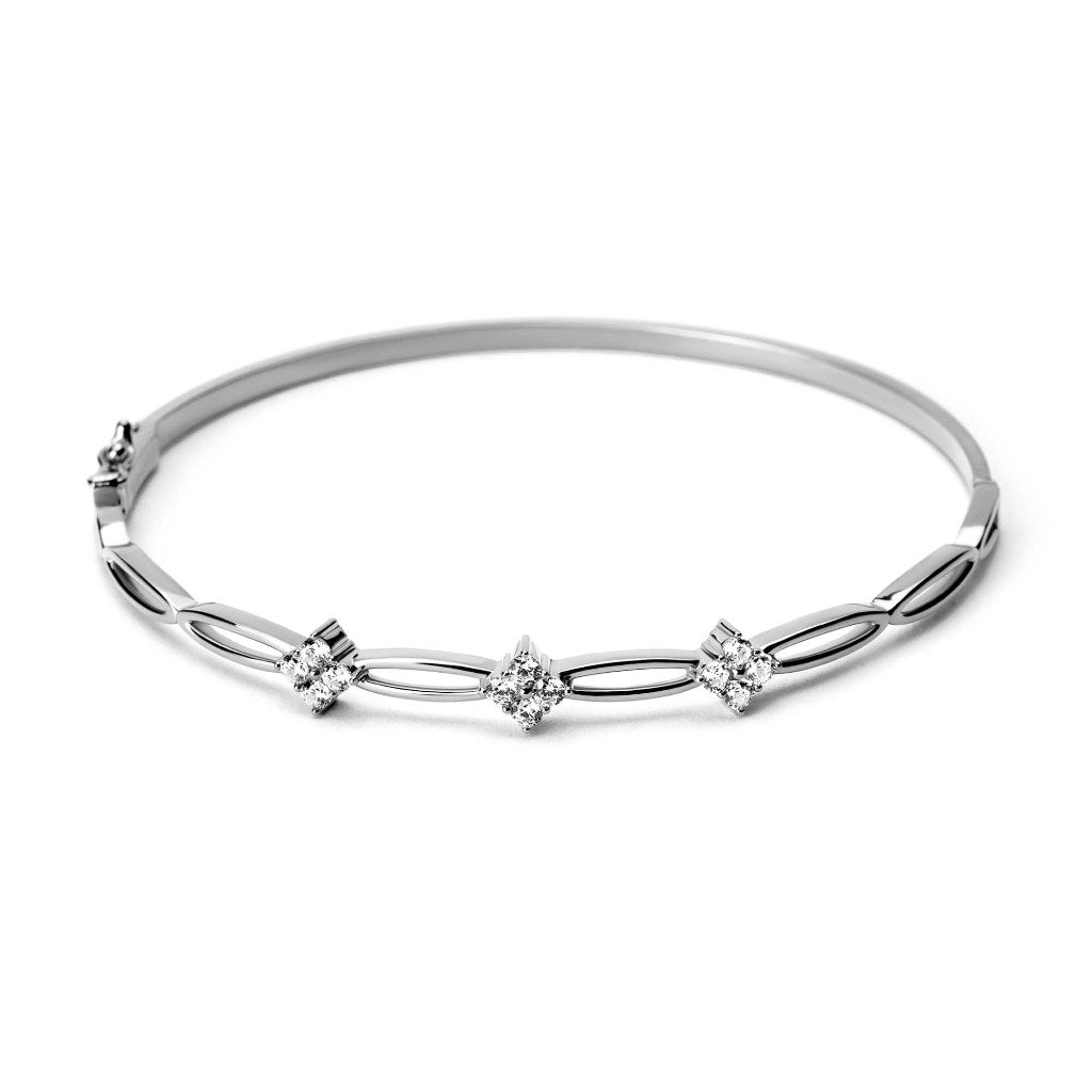 Gelang Emas 8k - Mana Gold Bangle - Tally Collection - Juene Jewelry