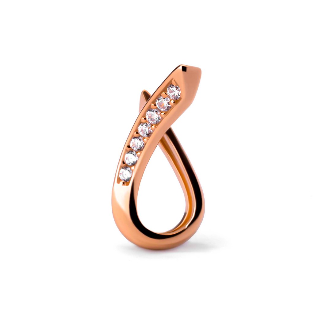 Liontin Emas 8k - Vanya Gold Pendant - Tally Collection - Juene Jewelry