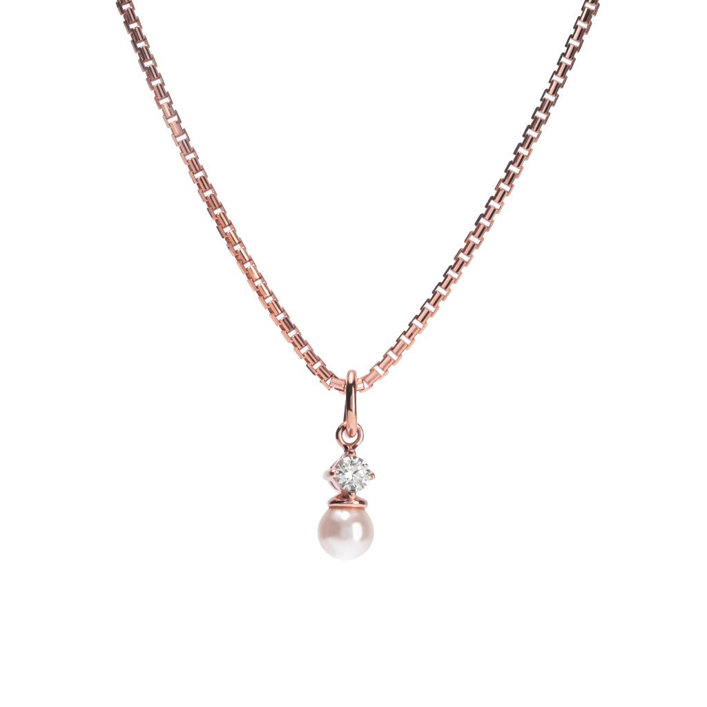 Kalung rantai Emas 7k - Fina Gold Necklace - Luxxe 04 Collection - Juene Jewelry - Juene