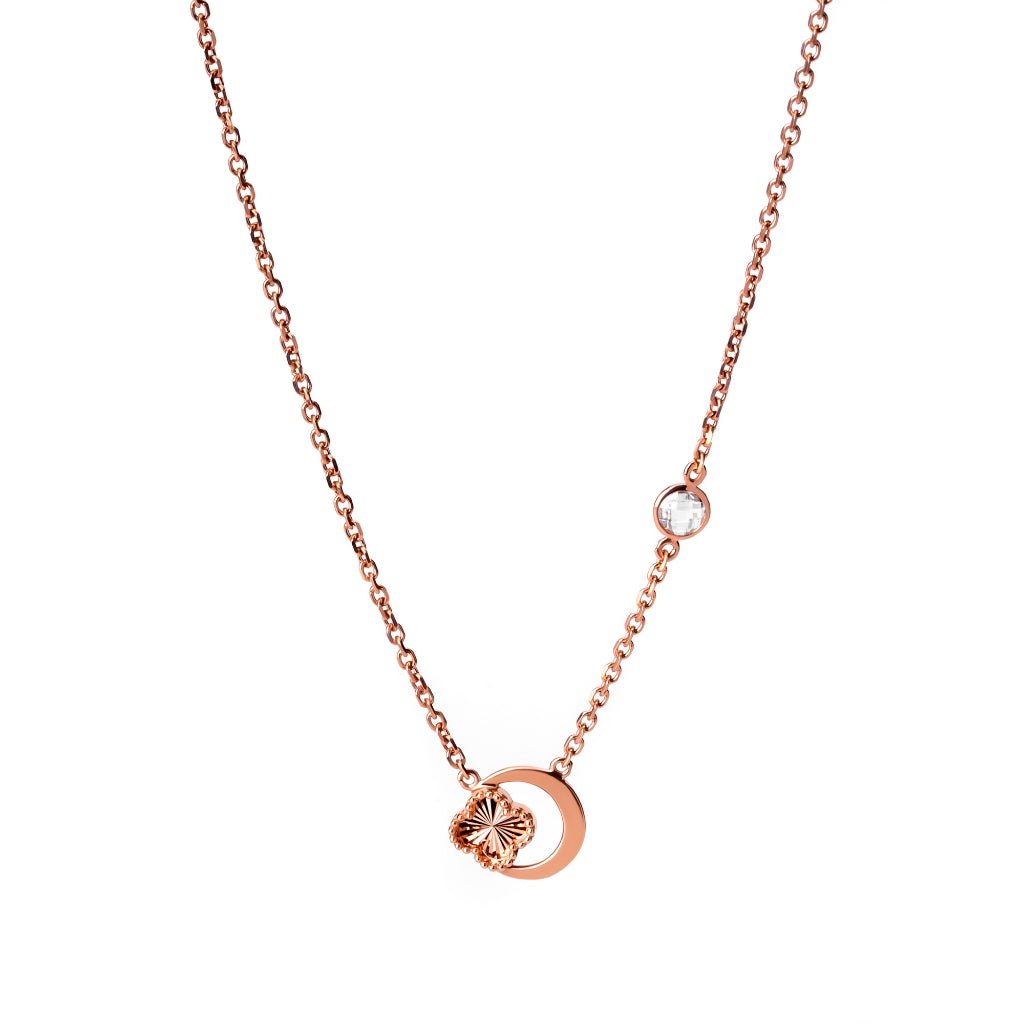 Kalung Serut 8K - Biya Gold Necklace - Viviene Collection - Juene Jewelry - Juene