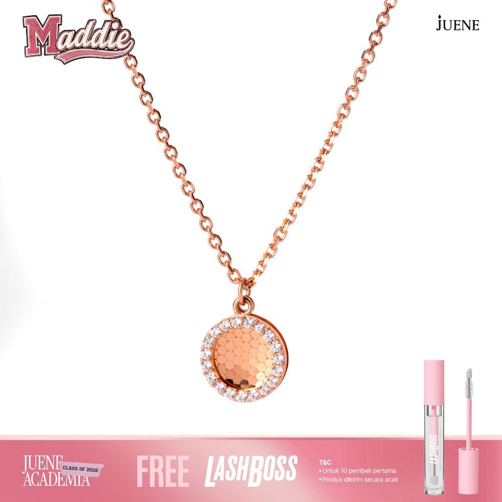 Kalung Serut 8K - Taliya Gold Necklace - Maddie Collection - Juene Jewelry - Juene