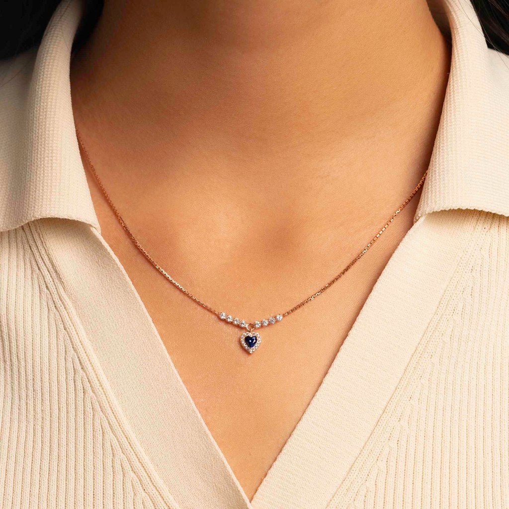 Kalung Serut Emas 7k - Azula Gold Necklace - Moonveil Collection - Juene Jewelry - Juene