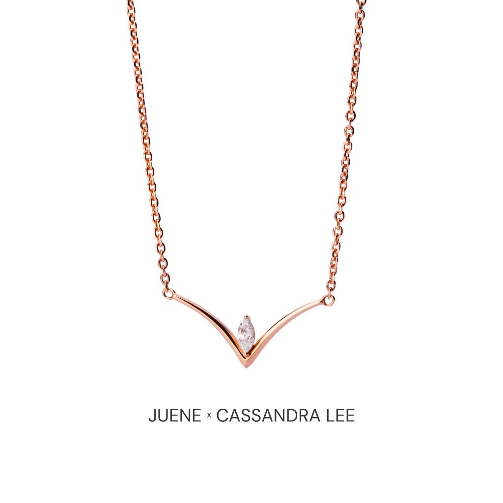 Kalung Serut Emas 7k - Chapter Gold Necklace - Juene x Cassandra Lee Enchanted Collection - Juene Jewelry - Juene