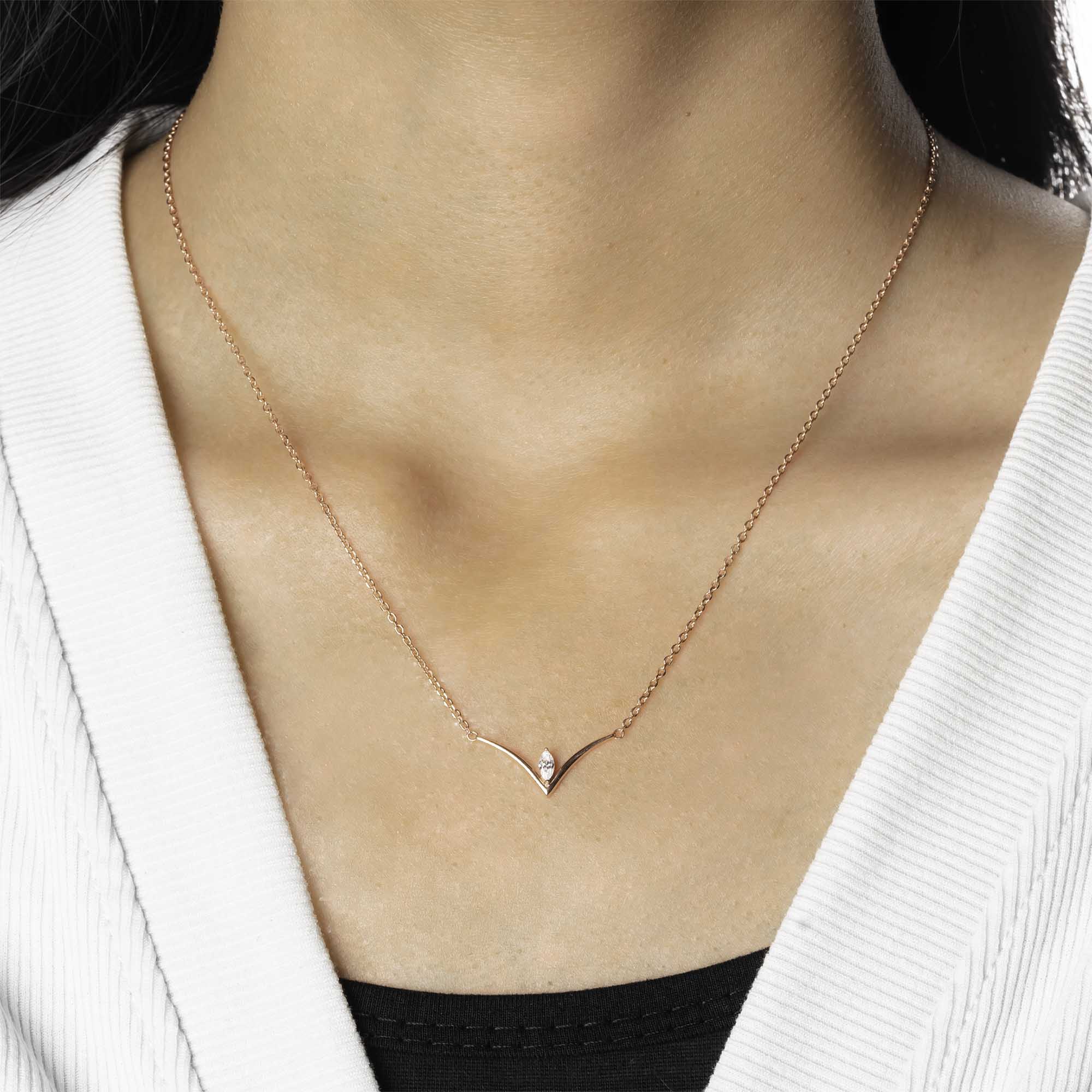 Kalung Serut Emas 7k - Chapter Gold Necklace - Juene x Cassandra Lee Enchanted Collection - Juene Jewelry - Juene