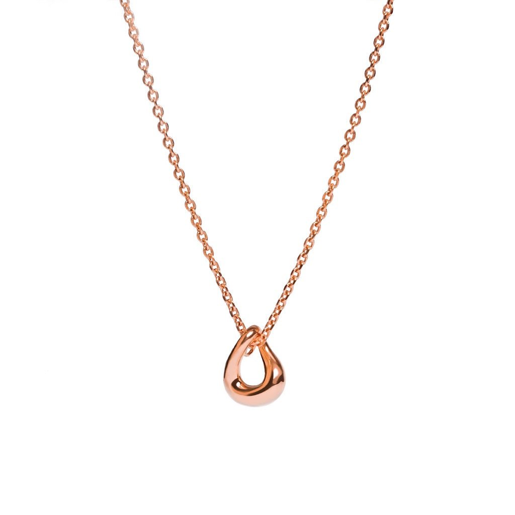 Kalung Serut Emas 7k - Circla Gold Necklace - Luxia Collection - Juene Jewelry - Juene