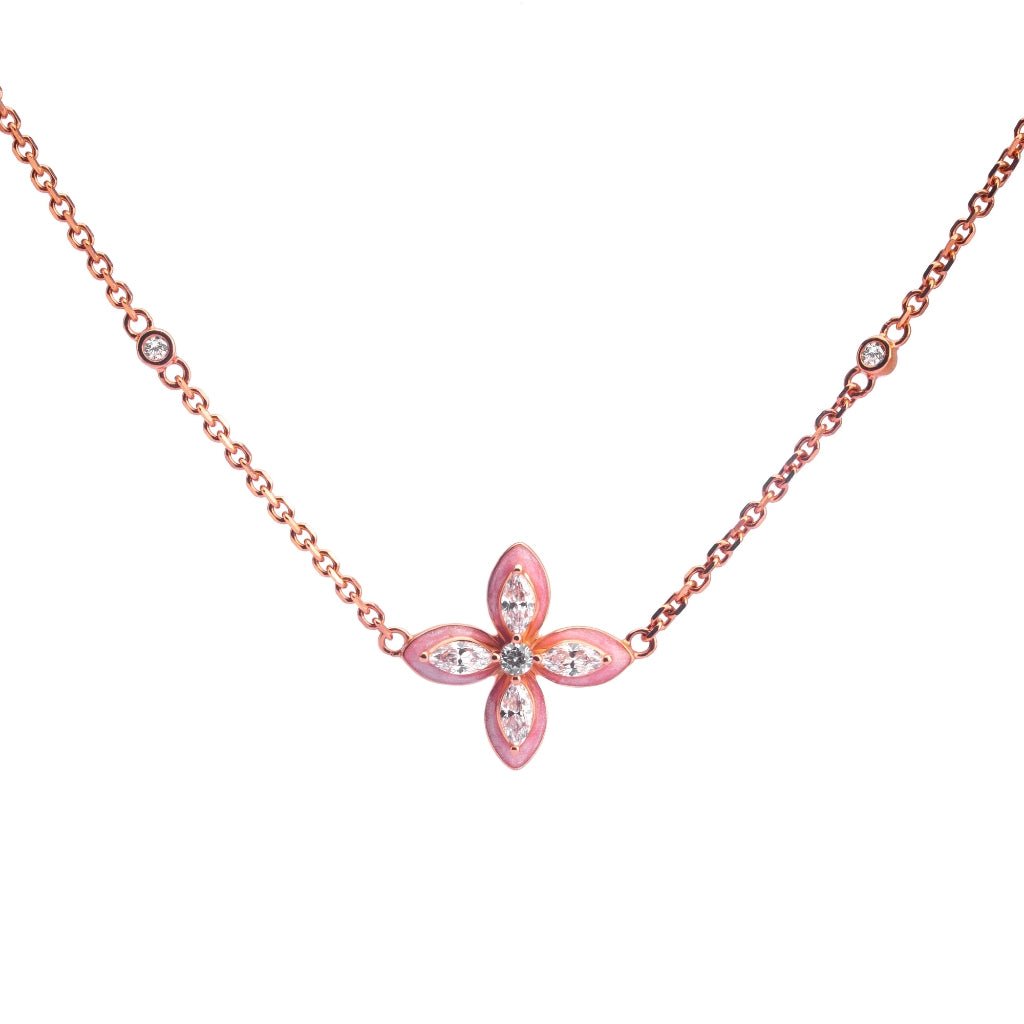 Kalung Serut Emas 7k - Disa Gold Necklace - Charlotte Collection - Juene Jewelry - Juene