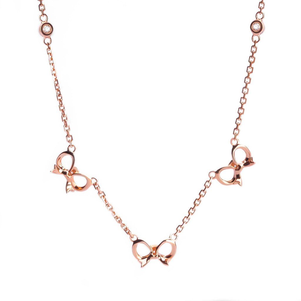 Kalung Serut Emas 7k - Mikhayla Gold Necklace - Treasure Collection - Juene Jewelry - Juene