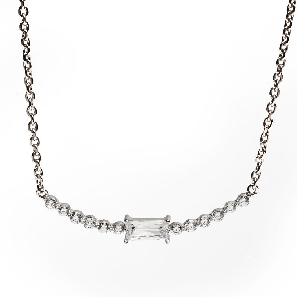 Kalung Serut Emas 7k - Sage Gold Necklace - Quadra Collection - Juene Jewelry - Juene
