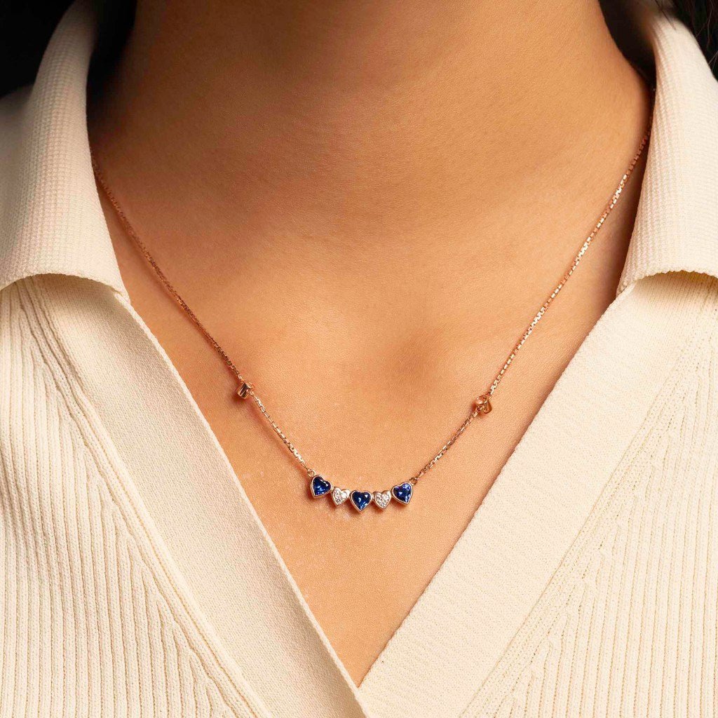 Kalung Serut Emas 7k - True Gold Necklace - Moonveil Collection - Juene Jewelry - Juene