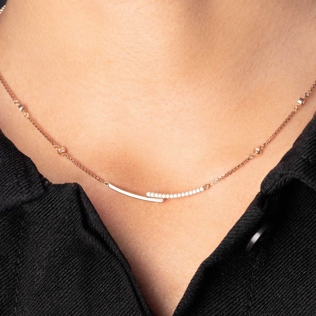 Kalung Serut Emas 7k - Zefanya Gold Necklace - Treasure Collection - Juene Jewelry - Juene
